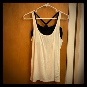 Beyond Yoga 2 in 1 tank top EUC